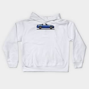 Blue Mazda Miata MX-5 NC (Mk3) Kids Hoodie